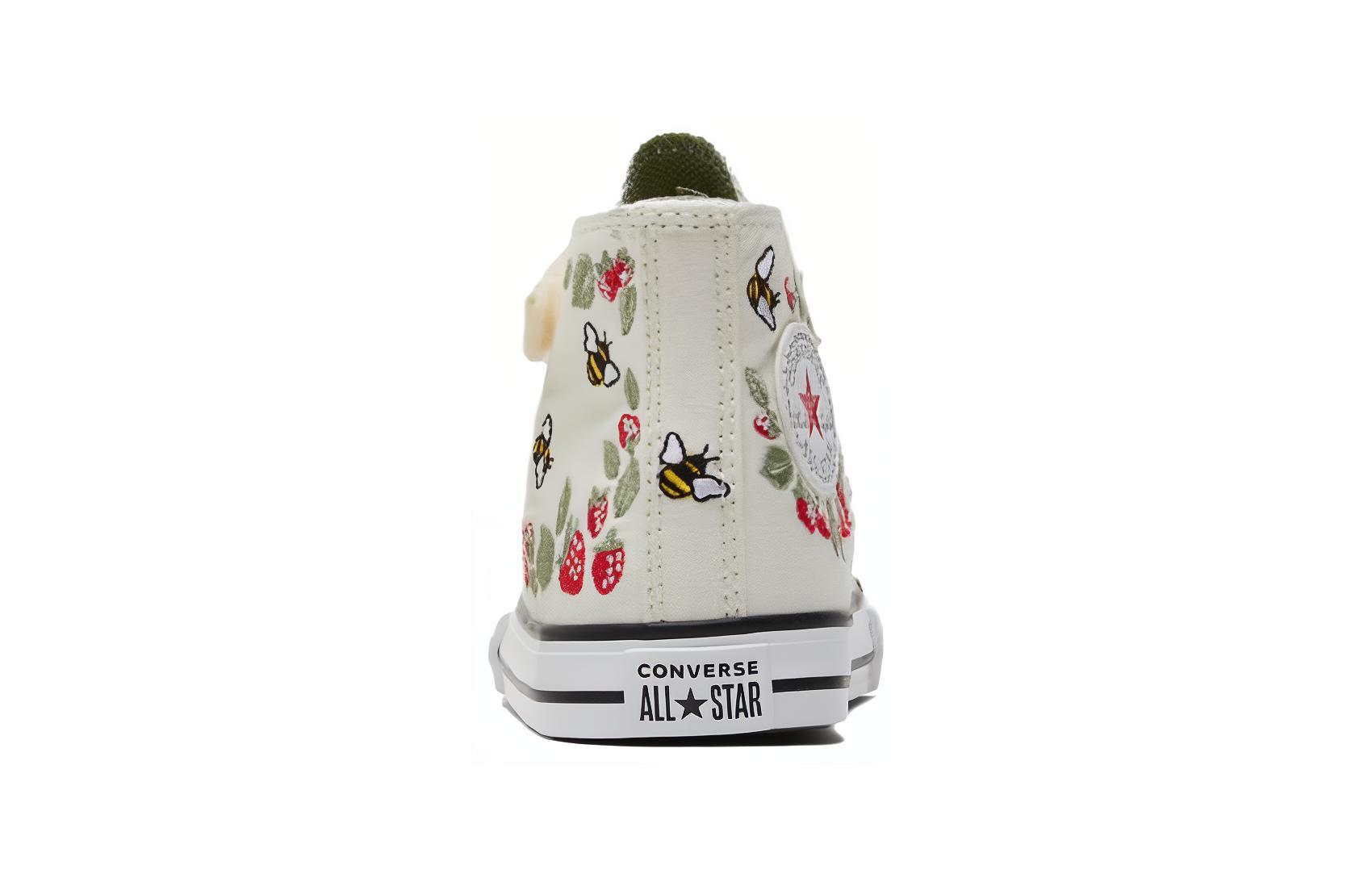 Shop (TD) Converse All Star 1V Hi ''Witte Aardbei'' A06848C