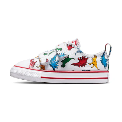 (TD) Converse Chuck Taylor All Star 2V 'White Red'