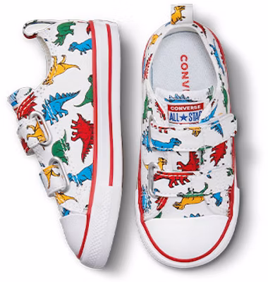 (TD) Converse Chuck Taylor All Star 2V 'Putih Merah' A01667C Shop (TD) Converse Chuck Taylor All Star 2V 'Putih Merah' A01667C