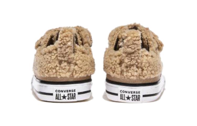 Shop 嬰童 Converse All Star 2V 舒適氣質經典 耐磨防滑 低幫 學步鞋 黃色