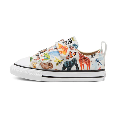 (TD) Converse Chuck Taylor All Star 2v Little White/Multi