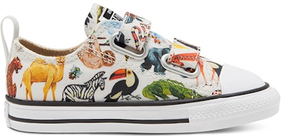 (TD) Converse Chuck Taylor All Star 2v Putih/Multi Anak Kecil 768463C Order (TD) Converse Chuck Taylor All Star 2v Putih/Multi Anak Kecil 768463C