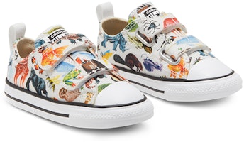(TD) Converse Chuck Taylor All Star 2v Putih/Multi Anak Kecil 768463C Lookbook (TD) Converse Chuck Taylor All Star 2v Putih/Multi Anak Kecil 768463C