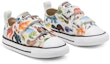 Lookbook (TD) Converse Chuck Taylor All Star 2v Kanak-Kanak Putih/Multi 768463C
