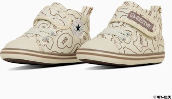 (Toddler) Converse Baby All Star BS V-1 Tabekko Doubutsu Sneakers Off-White 37303640 (Toddler) Converse Baby All Star BS V-1 Tabekko Doubutsu Sneakers Off-White 37303640
