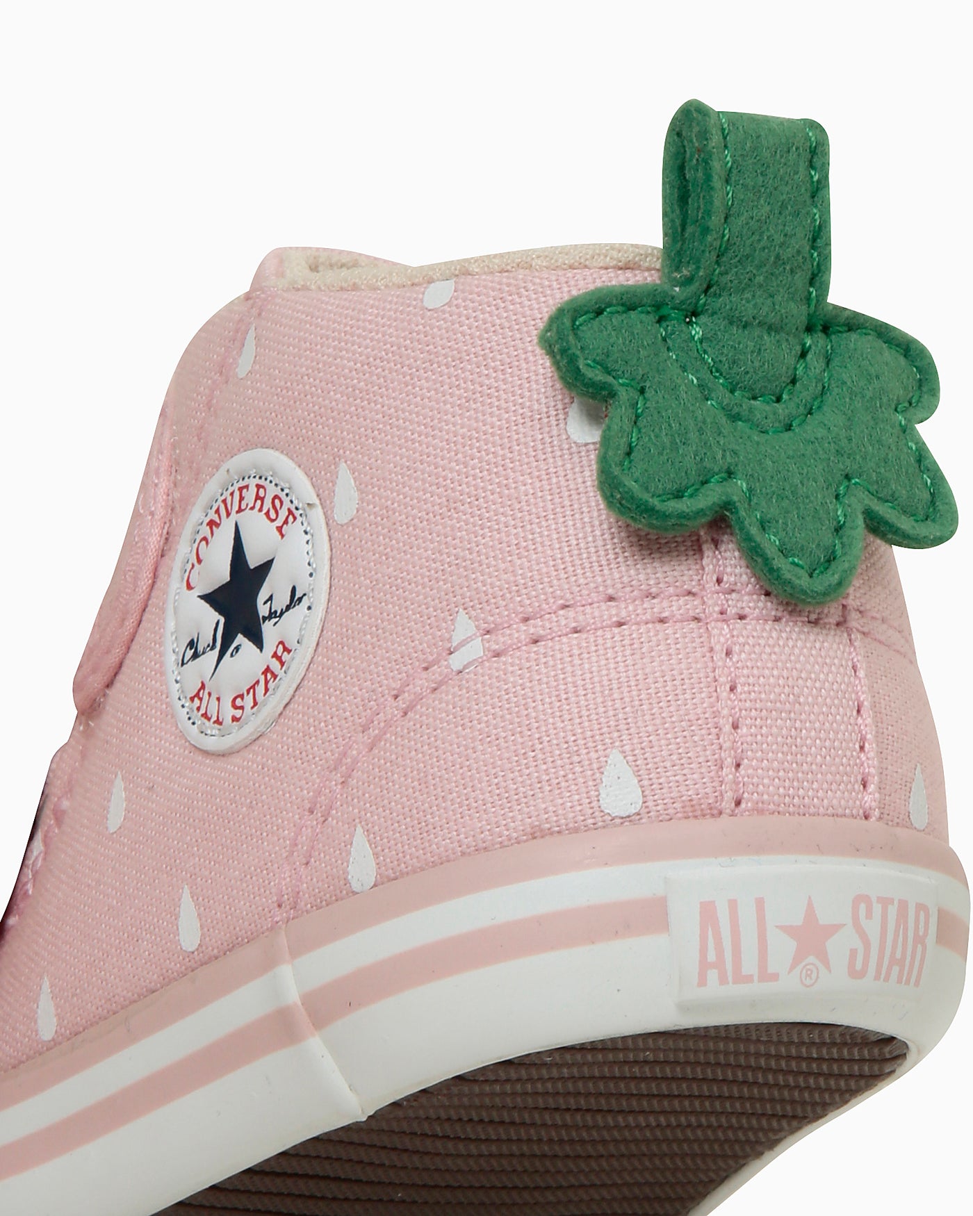 Sizing (TD) Converse嬰兒全明星草莓果香魔鬼氈休閒鞋V-1 37303620