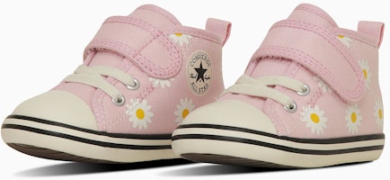 (Toddler) Converse Baby All Star N Daisy Flower V-1 Sneakers Pink 37303471 (Toddler) Converse Baby All Star N Daisy Flower V-1 Sneakers Pink 37303471