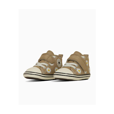 (TD) Converse Baby All Star N Daisy Flower V-1 Sneakers Beige