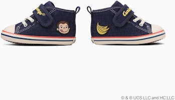 (Toddler) Converse Baby All Star N WP V-1 Osarunogeorge Shoes Indigo 37303300 2