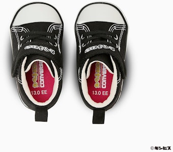 (TD) Converse Baby All Star V-1 Tabecko 動物系列黑色童鞋 37303630 Lookbook (TD) Converse Baby All Star V-1 Tabecko 動物系列黑色童鞋 37303630