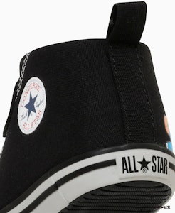 (TD) Converse Baby All Star V-1 Tabecko 動物系列黑色童鞋 37303630 Sizing (TD) Converse Baby All Star V-1 Tabecko 動物系列黑色童鞋 37303630