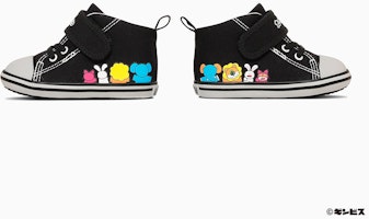 (TD) Converse Baby All Star V-1 Animales Tabecko Zapatillas Negras. 37303630 1