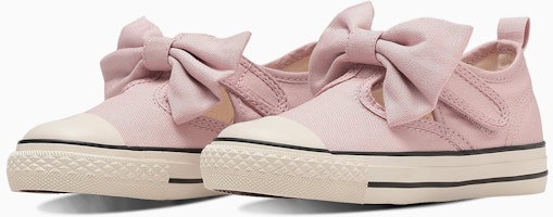 (Toddler) Converse Child All Star N Ribbon Strap V-1 OX Sneakers Smoky pink 37303210 (Toddler) Converse Child All Star N Ribbon Strap V-1 OX Sneakers Smoky pink 37303210