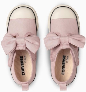 (TD) Converse Anak All Star N Ribbon Strap V-1 OX Smoky Pink Sneakers 37303210 Lookbook (TD) Converse Anak All Star N Ribbon Strap V-1 OX Smoky Pink Sneakers 37303210