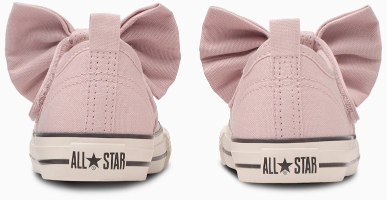 (Toddler) Converse Child All Star N Ribbon Strap V-1 OX Sneakers Smoky pink 37303210 Shop (Toddler) Converse Child All Star N Ribbon Strap V-1 OX Sneakers Smoky pink 37303210
