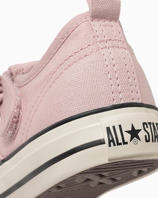 (Toddler) Converse Child All Star N Ribbon Strap V-1 OX Sneakers Smoky pink 37303210 Sizing (Toddler) Converse Child All Star N Ribbon Strap V-1 OX Sneakers Smoky pink 37303210
