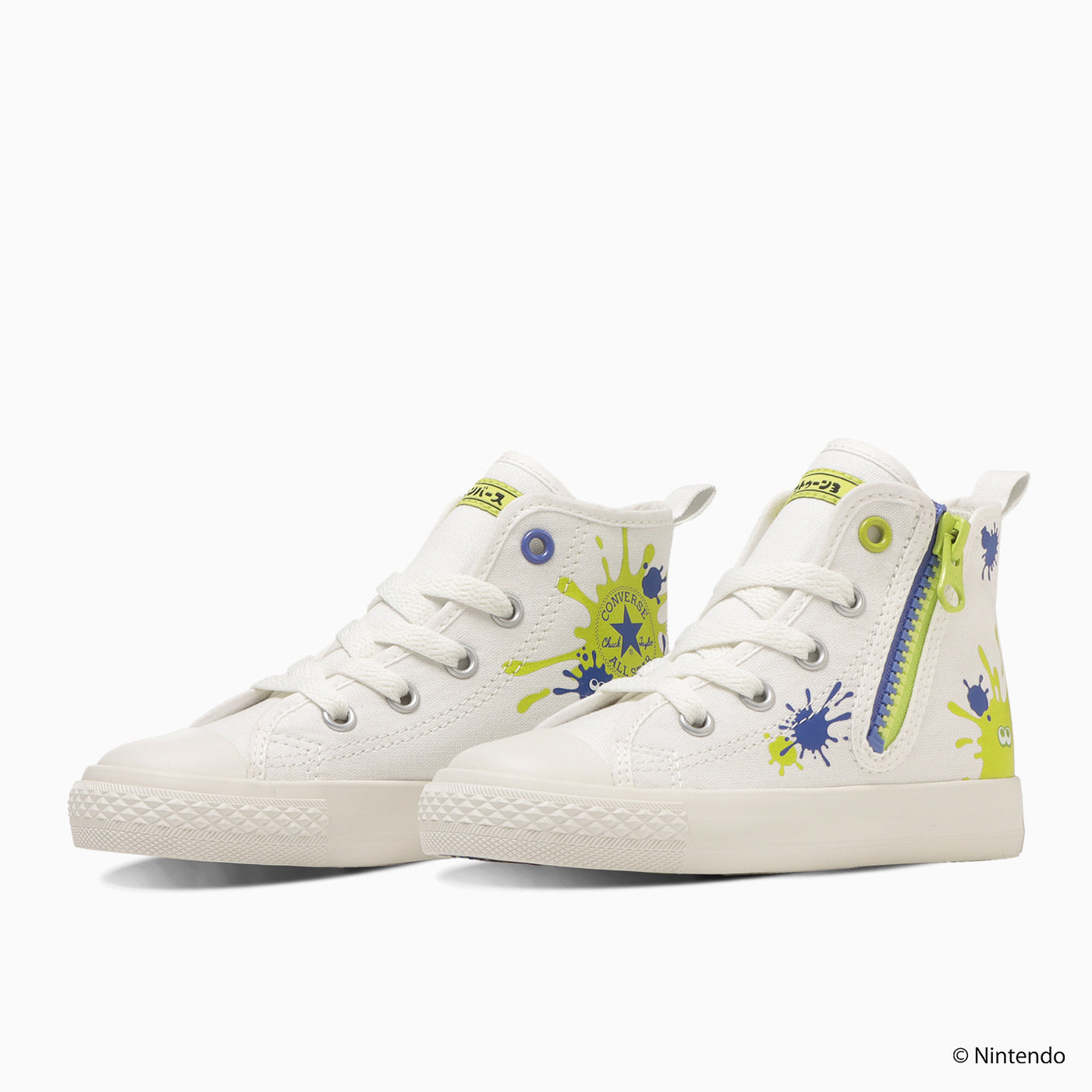 Buy (TD) Converse 童款 All Star N Z Hi Splatoon 3 高筒帆布鞋 白色 37303220