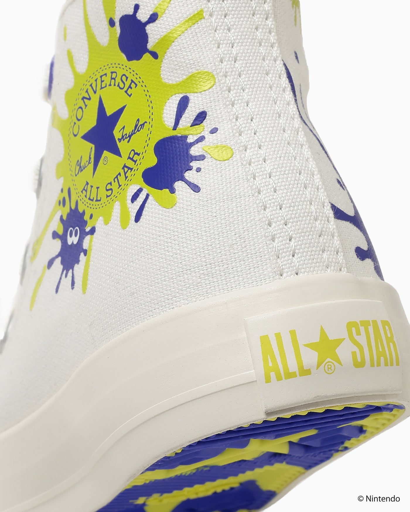 Sizing (TD) Converse 童款 All Star N Z Hi Splatoon 3 高筒帆布鞋 白色 37303220