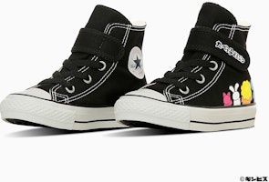 (Preschool) Converse Child All Star V-1 Hi / Tabekko Animal Sneakers Black 37303580 (Preschool) Converse Child All Star V-1 Hi / Tabekko Animal Sneakers Black 37303580