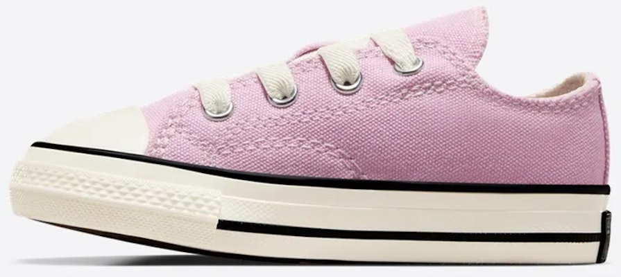 (TD) Converse Chuck 70 1V OX Stardust Lilac Egret Anak Sneaker Pink Warna Pink. A09862C Lookbook (TD) Converse Chuck 70 1V OX Stardust Lilac Egret Anak Sneaker Pink Warna Pink. A09862C