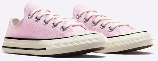 (Toddler) Converse Chuck 70 Ox Stardust Lilac Egret Black Youth Casual Shoes Pink A09863C (Toddler) Converse Chuck 70 Ox Stardust Lilac Egret Black Youth Casual Shoes Pink A09863C