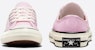 (Toddler) Converse Chuck 70 Ox Stardust Lilac Egret Black Youth Casual Shoes Pink A09863C