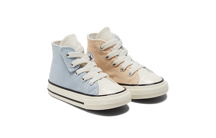 Lookbook 婴童 Converse Chuck Taylor All Star 1970s 1V 防滑耐磨 高筒休閒帆布鞋 藍棕