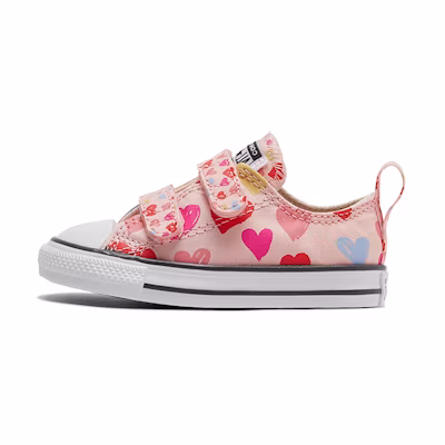 (TD) Converse Chuck Taylor All Star 2V 'Pink Blue'