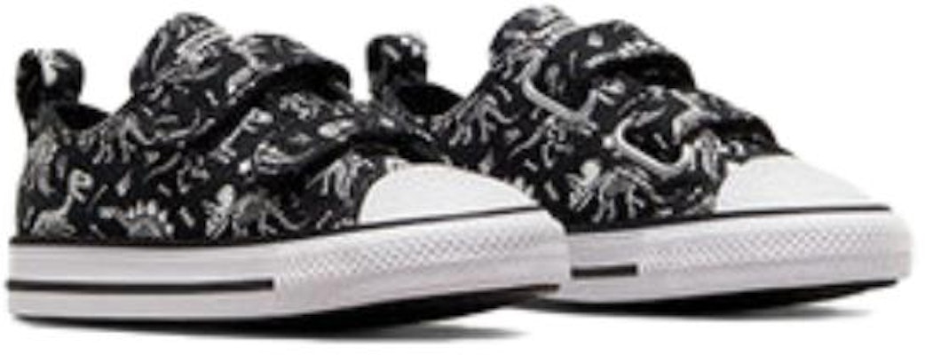 (Toddler) Converse Chuck Taylor All Star 2V Dinos Lo Sneaker 'Black White' A04770F Order (Toddler) Converse Chuck Taylor All Star 2V Dinos Lo Sneaker 'Black White' A04770F