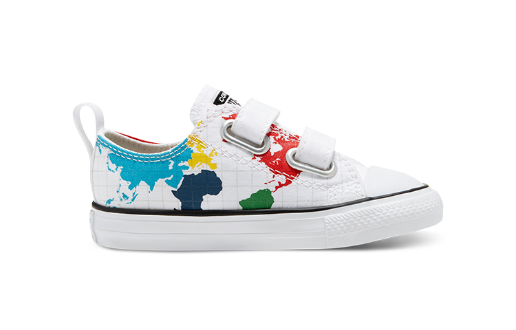 (TD) Converse Chuck Taylor All Star 2V Little White/Multi-Color 圖 2