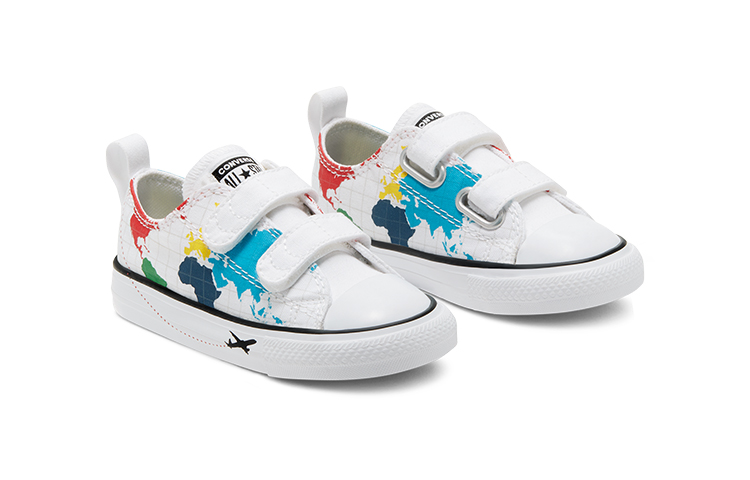 (TD) Converse Chuck Taylor All Star 2V Little White/Multi-Color 圖 3