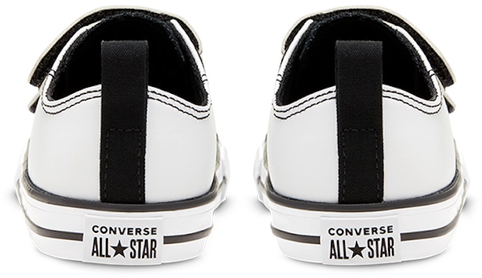 (Toddler) Converse Chuck Taylor All Star 2v Little White/Black 768783C Shop (Toddler) Converse Chuck Taylor All Star 2v Little White/Black 768783C