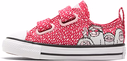 (Toddler) Converse Chuck Taylor All Star 2V Pink Snowman Low 'Pink Blue' 769304C (Toddler) Converse Chuck Taylor All Star 2V Pink Snowman Low 'Pink Blue' 769304C