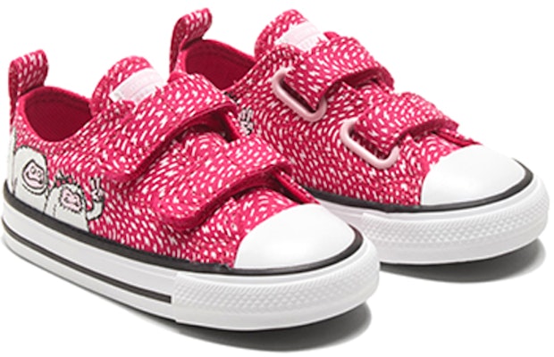 (Toddler) Converse Chuck Taylor All Star 2V Pink Snowman Low 'Pink Blue' 769304C Order (Toddler) Converse Chuck Taylor All Star 2V Pink Snowman Low 'Pink Blue' 769304C