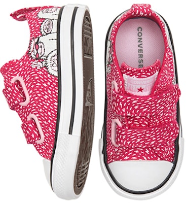 (Toddler) Converse Chuck Taylor All Star 2V Pink Snowman Low 'Pink Blue' 769304C Lookbook (Toddler) Converse Chuck Taylor All Star 2V Pink Snowman Low 'Pink Blue' 769304C