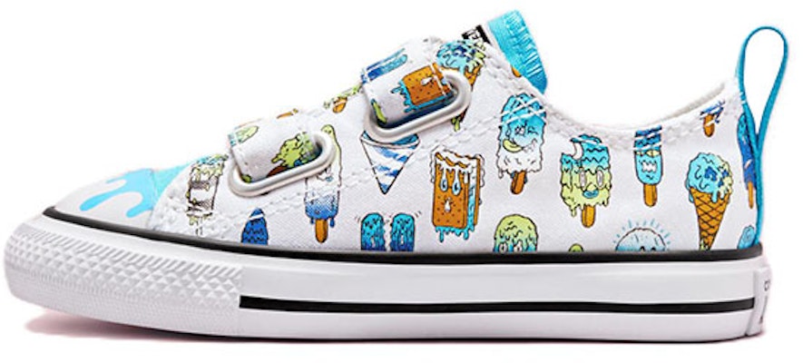 (Toddler) Converse Chuck Taylor All Star 2V 'White Blue' A01209C Buy (Toddler) Converse Chuck Taylor All Star 2V 'White Blue' A01209C