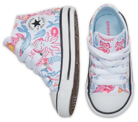 (TD) Converse Chuck Taylor All Star 'Rosa Azul' 768094C Shop (TD) Converse Chuck Taylor All Star 'Rosa Azul' 768094C