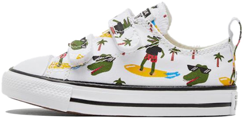 (Toddler) Converse Chuck Taylor All Star 'White Green' 771294C Buy (Toddler) Converse Chuck Taylor All Star 'White Green' 771294C