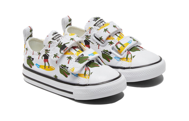 Lookbook 嬰幼兒 Converse Chuck Taylor All Star 白綠色