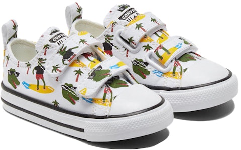 嬰幼兒 Converse Chuck Taylor All Star 白綠色 Lookbook 嬰幼兒 Converse Chuck Taylor All Star 白綠色