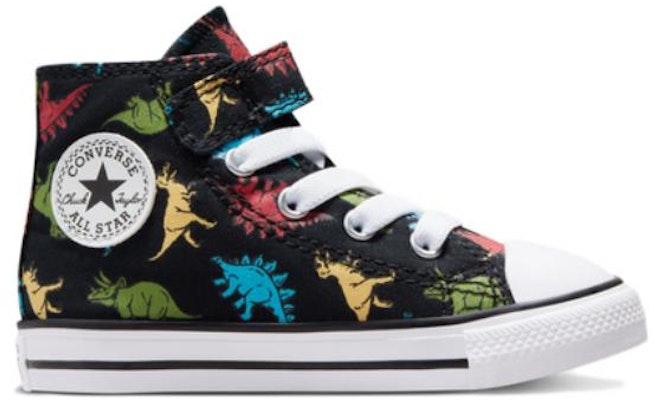 (TD) Converse Chuck Taylor All Star Easy-On Dinosaurs High Top 'Hitam' A02441C Order (TD) Converse Chuck Taylor All Star Easy-On Dinosaurs High Top 'Hitam' A02441C