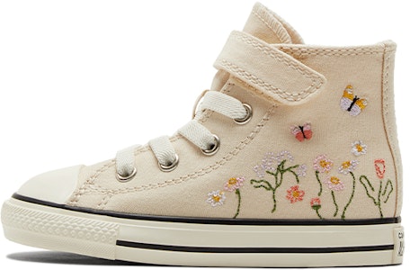 (TD) 匡威Chuck Taylor All Star Easy-On高帮“刺绣花卉印花-自然象牙色” A01617C Buy (TD) 匡威Chuck Taylor All Star Easy-On高帮“刺绣花卉印花-自然象牙色” A01617C