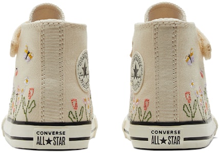 (TD) 匡威Chuck Taylor All Star Easy-On高帮“刺绣花卉印花-自然象牙色” A01617C Purchase (TD) 匡威Chuck Taylor All Star Easy-On高帮“刺绣花卉印花-自然象牙色” A01617C