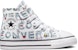 (TD) Converse Chuck Taylor All Star Easy-On High-Top Putih/Biru 772771C