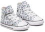 Lookbook (TD) Converse Chuck Taylor All Star Easy-On High-Top Putih/Biru 772771C