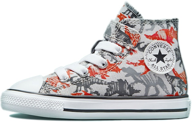 (TD) Converse Chuck Taylor All Star 'Gris Rojo' 771597F Buy (TD) Converse Chuck Taylor All Star 'Gris Rojo' 771597F
