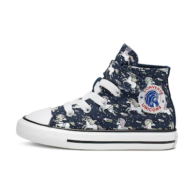 (PS) Converse Hook-and-Loop Chuck Taylor All Star High Top Blue
