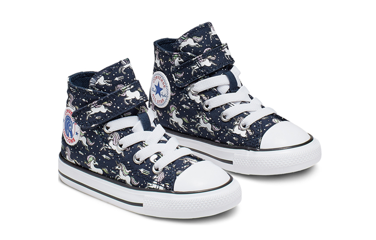 (PS) Converse Hook-and-Loop Chuck Taylor All Star High Top Blue 圖 3