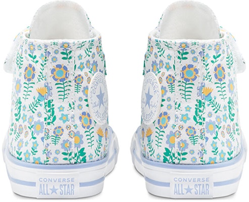 嬰幼兒 Converse Chuck Taylor All Star 高筒 小碎花薄荷綠 Shop 嬰幼兒 Converse Chuck Taylor All Star 高筒 小碎花薄荷綠
