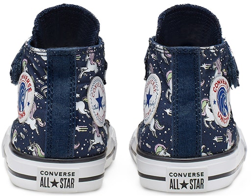 Buy Preschool Converse Hook and Loop Chuck Taylor All Star High Top Blue 766203C Novelship